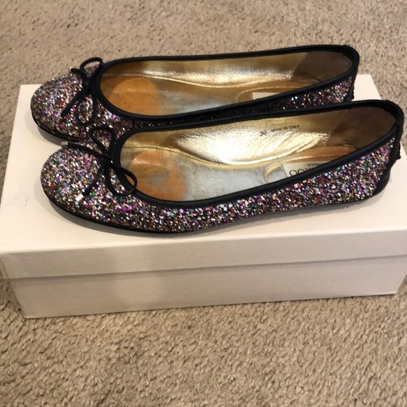 Jimmy choo rainbow glitter flats - Picture 3 of 7